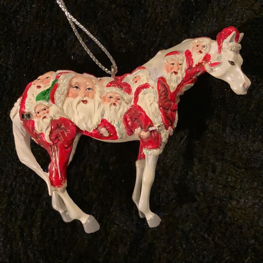 Big Red Trail of Painted Ponies ornament *FIRM PRICE*